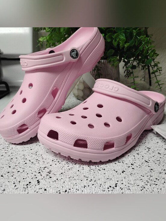 CROCS Shoes - CROCS Women's Classic Clog - Bubblegum Pink Size 8w